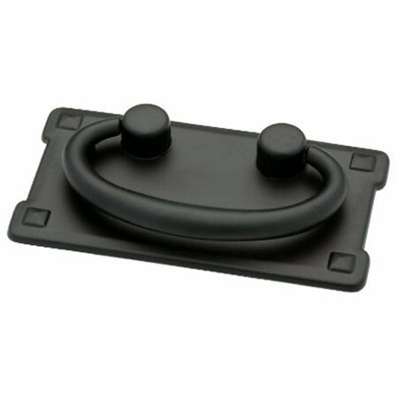 LIBERTY HARDWARE 62076BK 3 in. Black Horizontal Bail Pull 180346